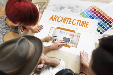 Yaratıcı insanlar yeni proje çalışma