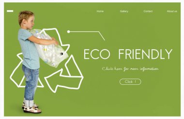 Plastik şişe ile ihale çocuk