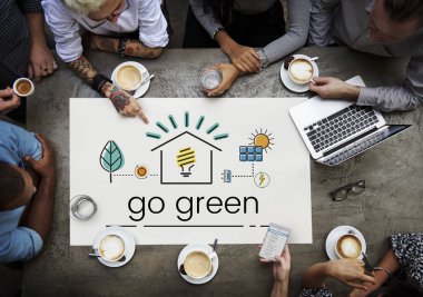 panoda çalışma iş adamları