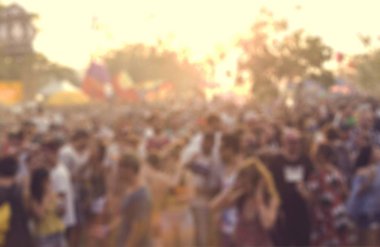 Müzik Festivali zevk insanlar