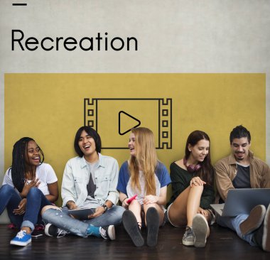 çeşitlilik öğrenci arkadaşlar birlikte