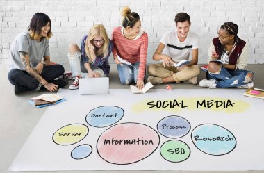 öğrenciler proje üzerinde birlikte çalışma