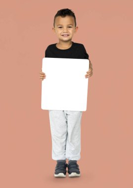 Çocuk holding Pano