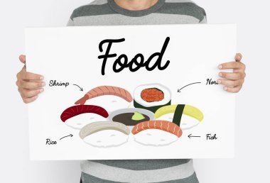 Elinde bayrak tutan adam 