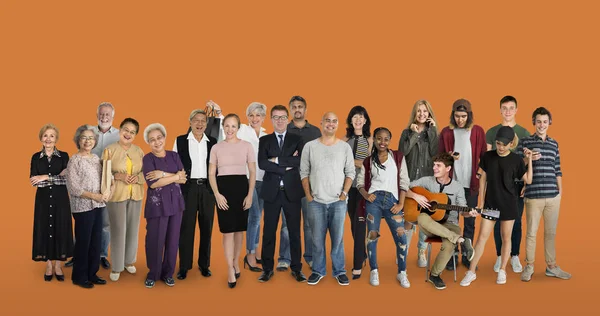 Diversité Personnes ensemble — Photo