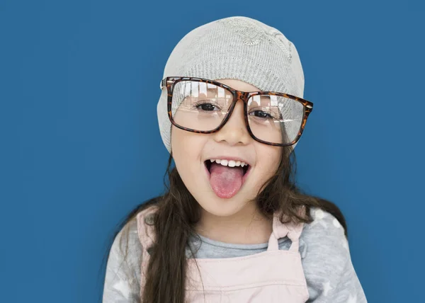 Κοριτσάκι σε γυαλιά — Φωτογραφία Αρχείου