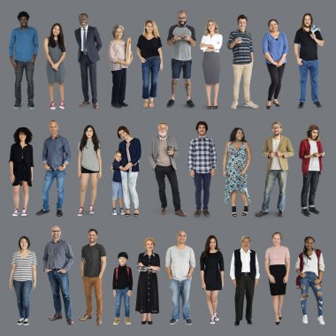 çeşitlilik çok ırklı insanlar