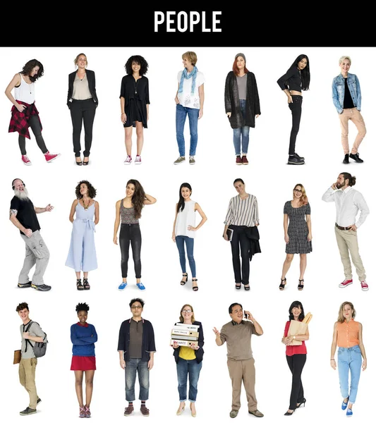 Diversas personas de diversidad —  Fotos de Stock