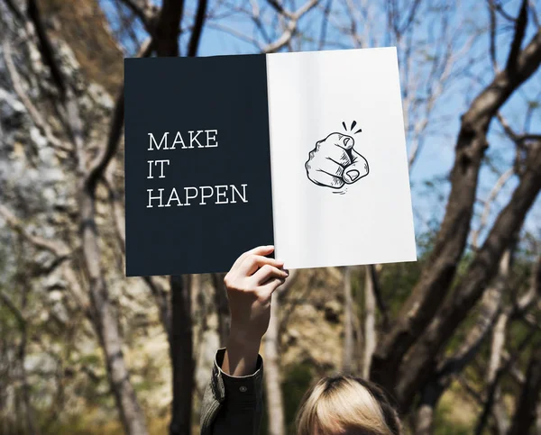 kadın holding afiş