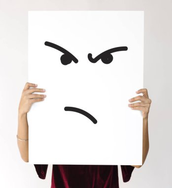 kişi holding tasarlamak