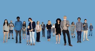 çeşitlilik çok ırklı insanlar