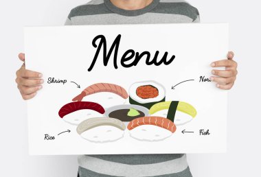 Elinde bayrak tutan adam 