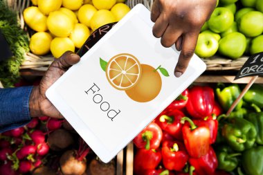 Dijital tablet tutan eller