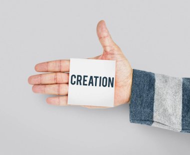 Erkek el kağıt Not tutarak