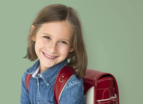 Menina branca bonita — Fotografia de Stock