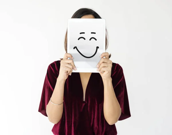 Mujer cubriendo la cara —  Fotos de Stock