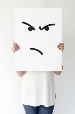 kişi holding tasarlamak