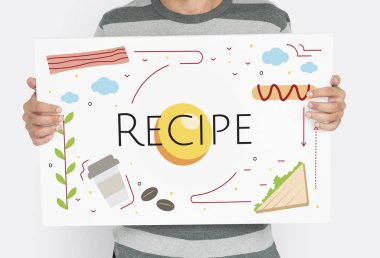 Elinde bayrak tutan adam 