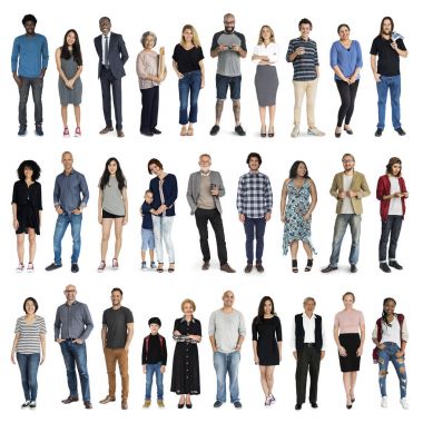 çeşitlilik çok ırklı insanlar