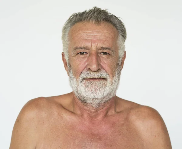 Vážné starší muž — Stock fotografie