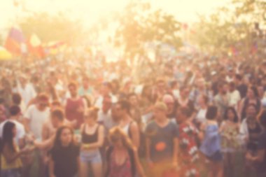 Müzik Festivali zevk insanlar