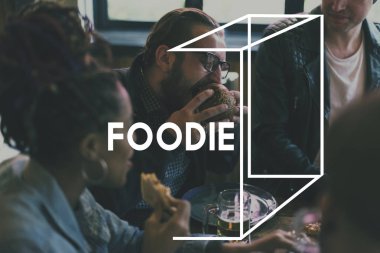 Lezzetli yemek yeme arkadaşlar