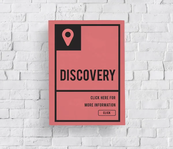 Tuğla duvar grafik ile banner  