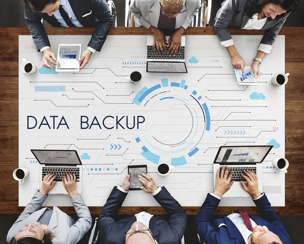 Masada çalışma iş adamları