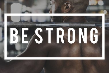 Barbell ile eğitim sporcu