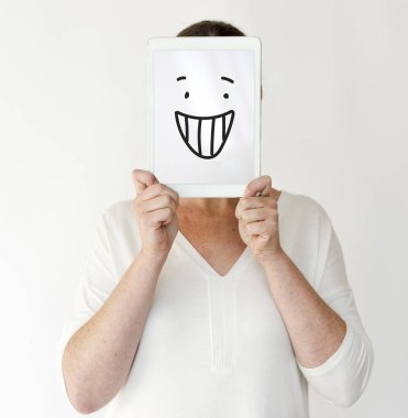 kişi holding tasarlamak