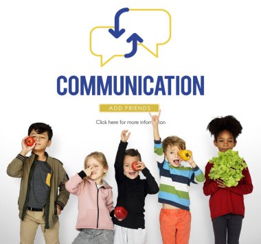 Sebze ile küçük çocuk