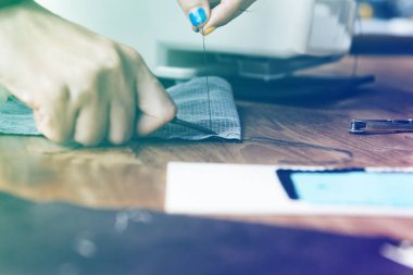 Yaratıcı moda terzi