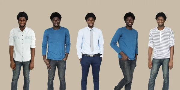 Afrikanska män och människor-konceptet — Stockfoto