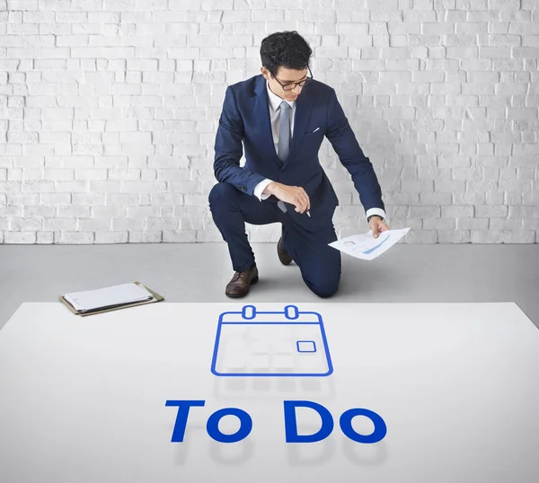 Brainstorming für junge Geschäftsleute — Stockfoto