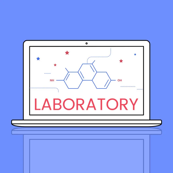 Plantilla de diseño web portátil — Foto de Stock