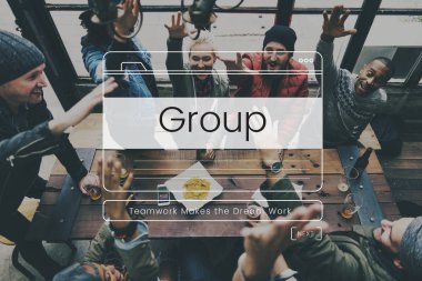 toplantıda çeşitli insanlar