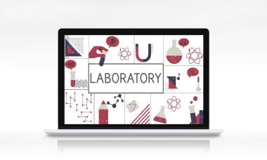 Web tasarım şablonu dizüstü