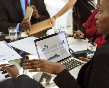 iş adamları, masada