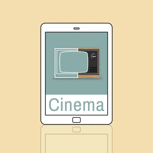 Web design mall digital tablett — Stockfoto