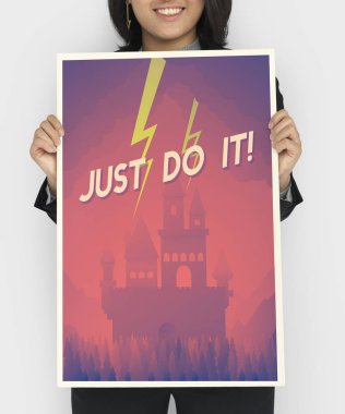 kadın holding afiş