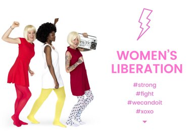 boombox ile mutlu çok kültürlü kadınlar