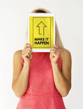 kadın holding dijital aygıt