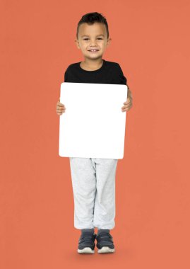 Çocuk holding Pano
