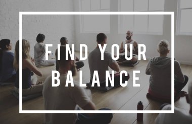 yoga yapan insanlar çeşitlilik egzersizleri