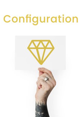 dövmeli el holding kartı 