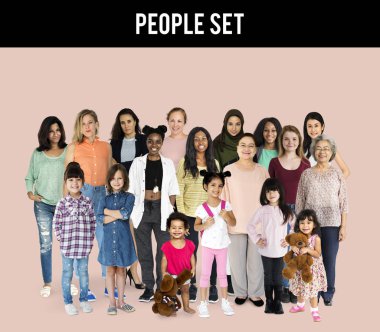 çok etnik gruptan oluşan bayanlara üretimi  