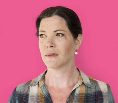 üzgün Olgun kadın 