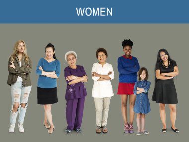 Çok ırklı bir grup insan