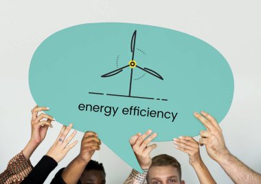 konuşma balonu tutan insanlar 