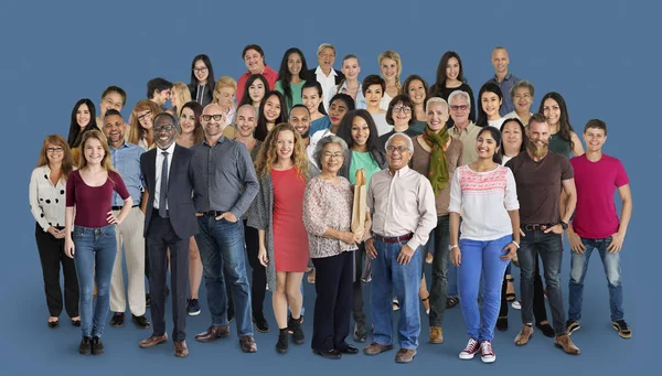 Diversidad Personas juntas — Foto de Stock